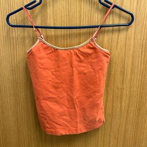 Rave stretch orange cami
